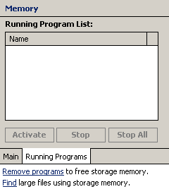 Memory. Running Programs